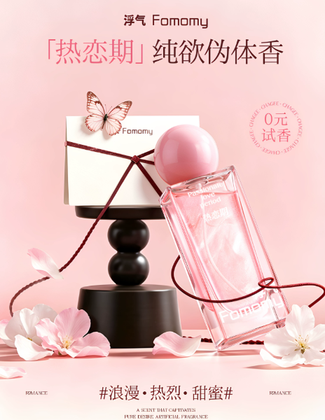 Fomomy/浮氣熱戀期香水花果香調持久留香愛戀香水禮盒情人節禮物